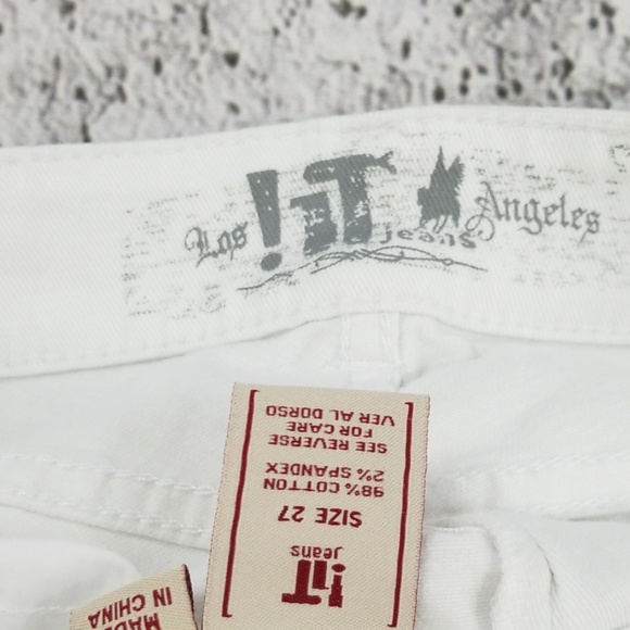 !IT JEANS L.A. White Denim Capris - Picture 6 of 6